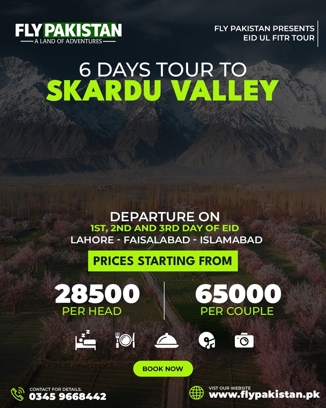 Book Deal 6 Days Tour To Skardu Valley Eid Ul Fitr 2026